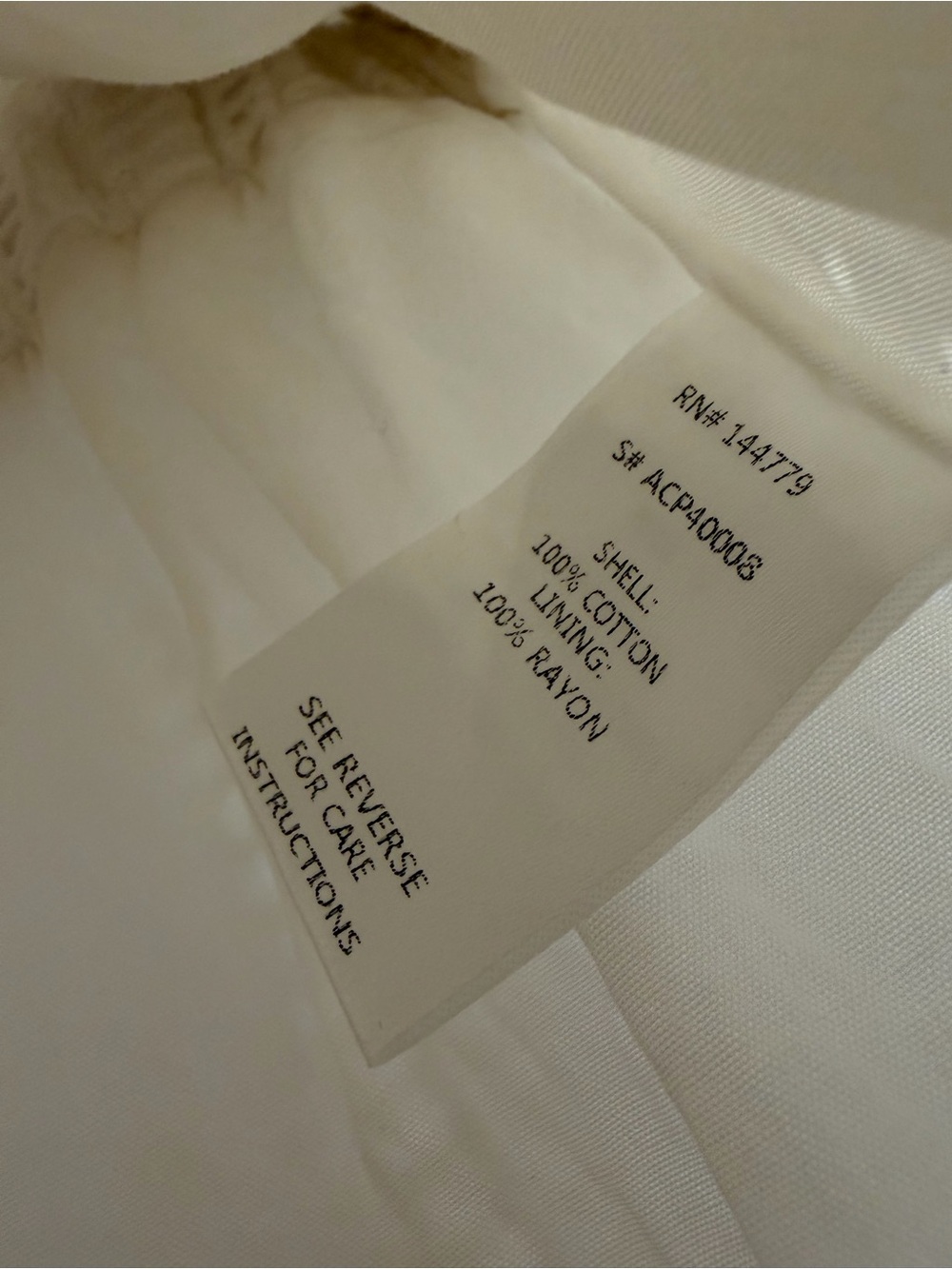 Acoa White Eyelet Tie-Waist Shorts - Picture 8 of 8